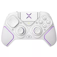Manette gaming - Sans-fil - USB-A - 3 croix directionnelles différentes - Gâchettes det 39 embrayage brevetées avec 5 points det 39 arrêt - Compatible Playstation 5|4 PC